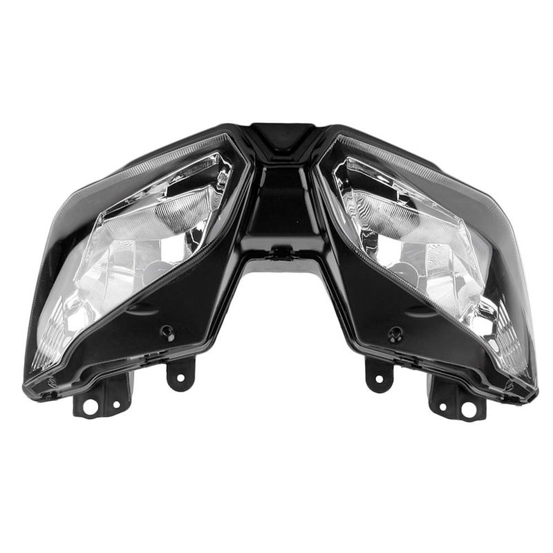 Mallofusa Motorcycle Front Headlight Headlamp Assembly Compatible for Kawasaki Ninja 300 2013-2018 Versys 650 1000 2015 2016 2017 2018 - Image 2